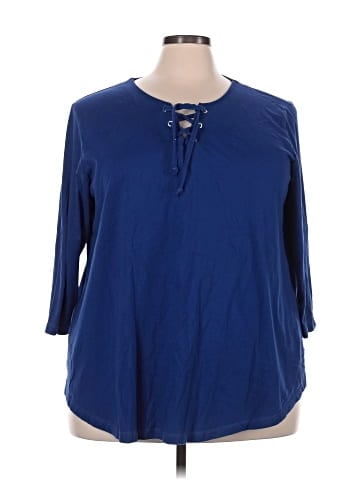 Avon 3/4 Sleeve Blouse (view 1)