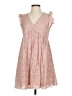 Unbranded Hearts Pink Casual Dress Size S - photo 1