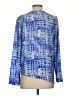 Eight Sixty Blue Long Sleeve Blouse Size S - photo 2