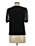 CeCe Black Short Sleeve Top Size M - photo 2