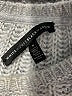 White House Black Market Metallic Silver Pullover Sweater Size S - photo 7