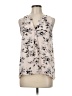 Lila Rose 100% Polyester Ivory Sleeveless Blouse Size M - photo 1