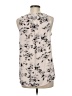 Lila Rose 100% Polyester Ivory Sleeveless Blouse Size M - photo 2