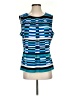Calvin Klein Blue Sleeveless Blouse Size L - photo 1