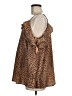 Doe & Rae 100% Polyester Brown Sleeveless Blouse Size M - photo 5