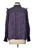 Barbour 100% Lyocell Purple Long Sleeve Blouse Size 12 - photo 1