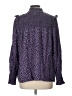 Barbour 100% Lyocell Purple Long Sleeve Blouse Size 12 - photo 2