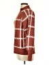 Anthropologie Plaid Brown Turtleneck Sweater Size L (estimated) - photo 5