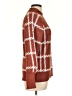 Anthropologie Plaid Brown Turtleneck Sweater Size L (estimated) - photo 4