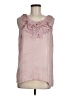 Adiva 100% Polyester Pink Sleeveless Blouse Size M - photo 1
