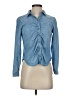 Cloth & Stone Blue Long Sleeve Blouse Size XXS - photo 1