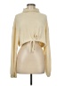 Audrey 3+1 Ivory Turtleneck Sweater Size M - photo 1