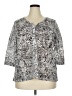 Avenue Silver 3/4 Sleeve T-Shirt Size 22 - 24 Plus - photo 1