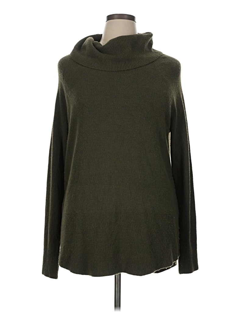 Pre-owned Cyrus Turtleneck Sweater In Green