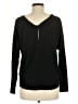 Apana Black Long Sleeve T-Shirt Size M - photo 2
