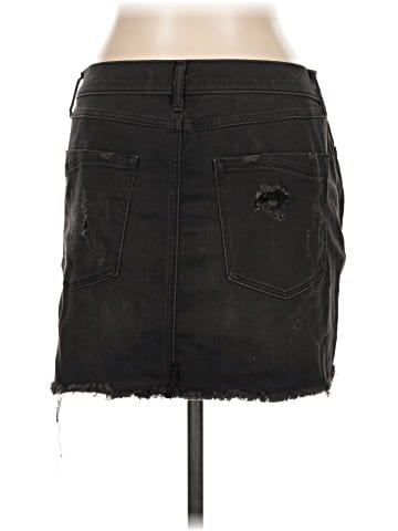 Express Denim Skirt (view 2)