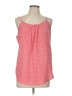 Faded Glory 100% Polyester Red Sleeveless Blouse Size L - photo 1