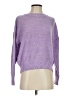 Shein 100% Polyester Purple Pullover Sweater Size S - photo 1
