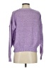 Shein 100% Polyester Purple Pullover Sweater Size S - photo 2