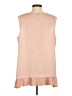 Tommy Hilfiger 100% Polyester Pink Sleeveless Blouse Size P (estimated, petite) - photo 2