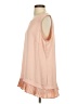Tommy Hilfiger 100% Polyester Pink Sleeveless Blouse Size P (estimated, petite) - photo 5