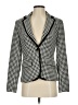 Merona Houndstooth Gray Ivory Blazer Size 2 - photo 1