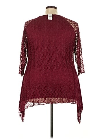 Indigo Soul 3/4 Sleeve Top (view 2)