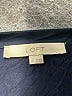 Ann Taylor LOFT 100% Polyester Black Blue Sleeveless Top Size M - photo 7