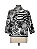 TanJay 100% Polyester Stripes Black Blazer Size 14 - photo 2