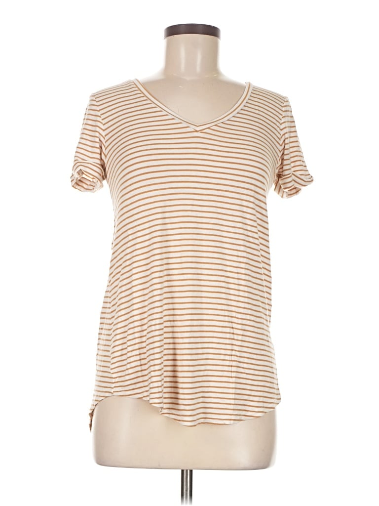 Pre-owned Pink Rose Casual Dress In Tan
