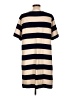 Modern Lux Stripes Tan Casual Dress Size L - photo 2