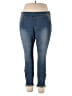 Westbound Solid Blue Jeggings Size 14 Petite Regular - photo 1