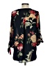 West Kei 100% Polyester Black 3/4 Sleeve Blouse Size S - photo 2