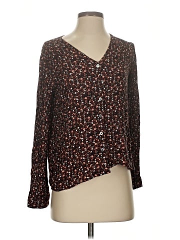 Garnet Hill Long Sleeve Blouse (view 1)