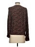 Garnet Hill 100% Viscose Brown Long Sleeve Blouse Size 0 - photo 2