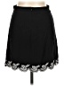 Mi ami 100% Rayon Black Casual Skirt Size L - photo 2