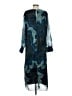 Unbranded 100% Polyester Blue Casual Dress Size S - photo 2