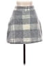 Zara Plaid Gray Casual Skirt Size S - photo 1