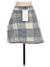 Zara Plaid Gray Casual Skirt Size S - photo 2