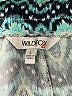 Wildfox 100% Rayon Paisley Teal Shorts Size Lg (3 or L) - photo 3