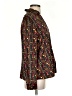 East5th 100% Polyester Print Black Long Sleeve Blouse Size L - photo 4