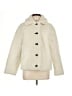 Apparis Ivory Faux Fur Jacket Size L - photo 1
