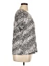 Emily Daniels Animal Print Silver Short Sleeve T-Shirt Size XL - photo 4