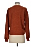Shein Solid Brown Pullover Sweater Size S - photo 2