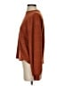 Shein Solid Brown Pullover Sweater Size S - photo 5