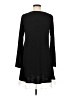 Unbranded Solid Black Casual Dress Size M - photo 2