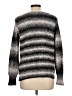 MICHAEL Michael Kors Chevron-herringbone Gray Pullover Sweater Size L - photo 2
