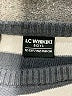 LC Waikiki 100% Cotton Stripes Silver Pullover Sweater Size 12 - 13 - photo 3