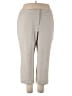 Kasper Solid Gray Casual Pants Size 18W - photo 1