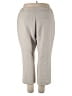 Kasper Solid Gray Casual Pants Size 18W - photo 2